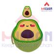 محافظ شارژر اپل  سه پین طرح avocado 