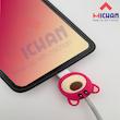 محافظ شارژر اپل  سه پین طرح pinky