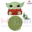 محافظ شارژر اپل  سه پین طرح  baby yoda