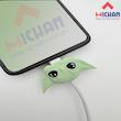 محافظ شارژر اپل  سه پین طرح  baby yoda