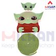 محافظ شارژر اپل  سه پین طرح  baby yoda