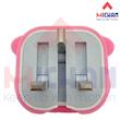 محافظ شارژر اپل  سه پین طرح piggy