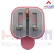 محافظ شارژر اپل  سه پین طرح Icey 