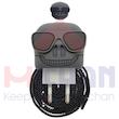 محافظ شارژر اپل  دو پین طرح skeleton 