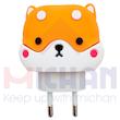 محافظ شارژر اپل  دو پین طرح hamster
