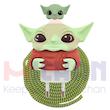 محافظ شارژر اپل  دو پین طرح baby yoda