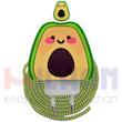محافظ شارژر اپل  دو پین طرح avocado 
