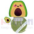 محافظ شارژر اپل  دو پین طرح avocado 