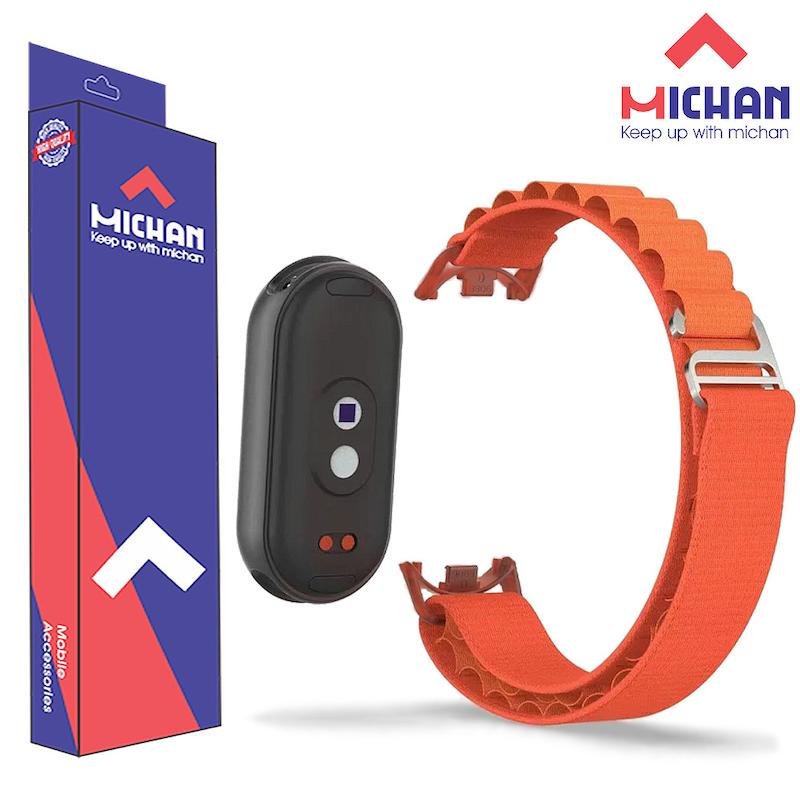 بند ساعت شیائومی مدل  قلابی mi band 3/4/5/6/7/8/9/10