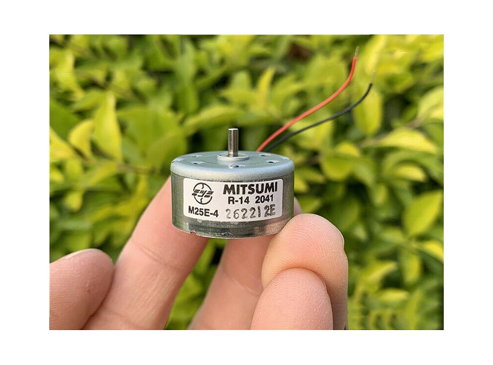 موتور DC کوچک MITSUMI مدل M25E-4  کد(1143)