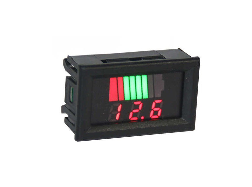 ماژول نمایشگر سطح شارژ باترى 60-12 ولت روپنلی  کد(1260)