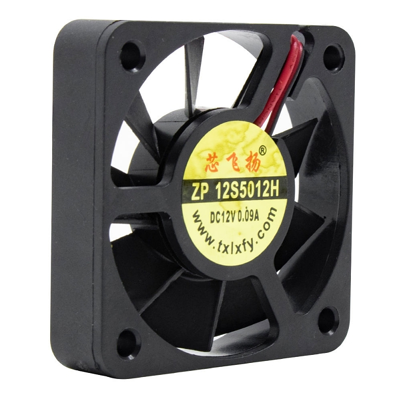 فن 12V ساده سایز 5x5    کد (1337)