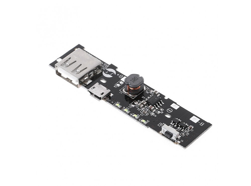 ماژول ساخت پاوربانک Fast Charge دارای خروجی 5V 2.1A USB مناسب برای کیس های XiaoMi     کد (1336)