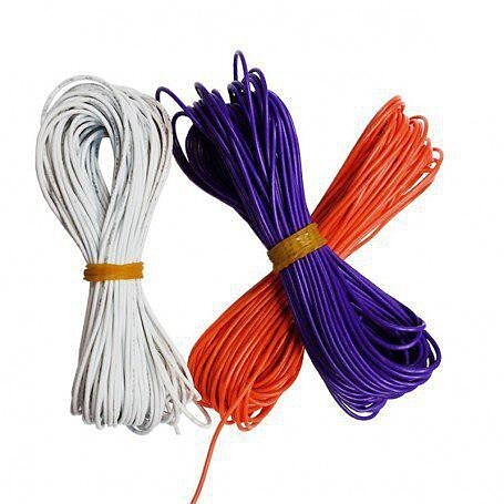 سیم افشان سایز AWG-26A قرمز - 10 متری  کد(1135)
