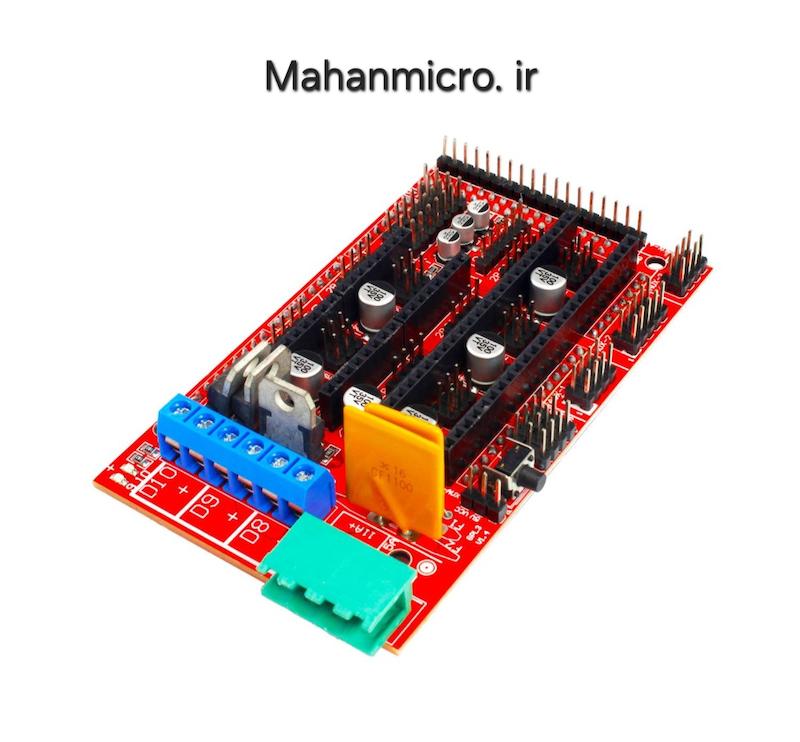 کنترلر پرینتر سه بعدی RepRap شیلد  - RAMPS ورژن 1.4 - RepRap