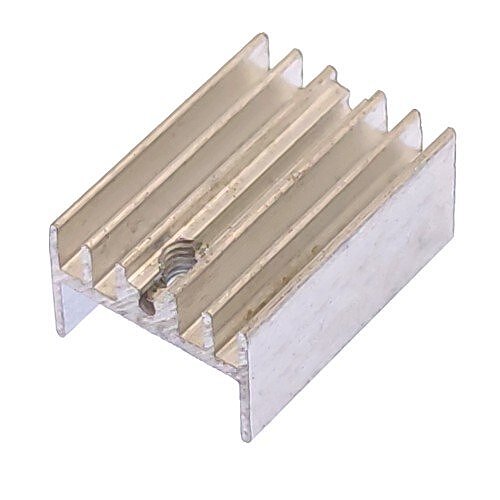 هیت سینک مخصوص رگولاتور با سایز 15*10*25 (مشکی) کد(1116)
