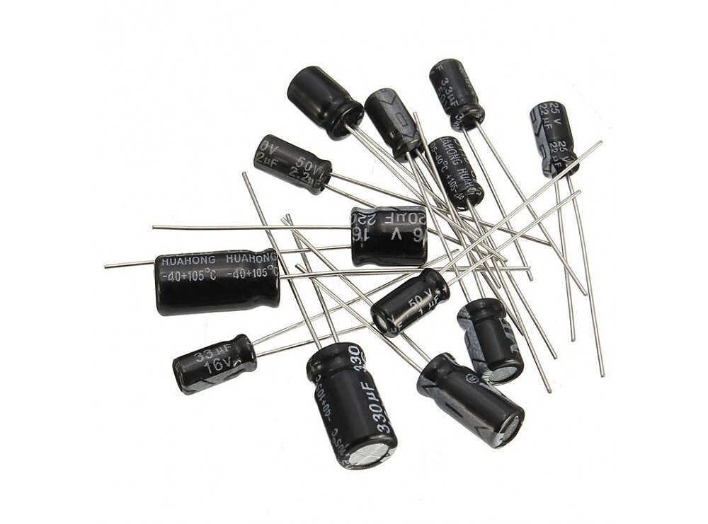 خازن الکترولیتی 1000uF / 25V ( قیمت هر عدد)  کد(1144)