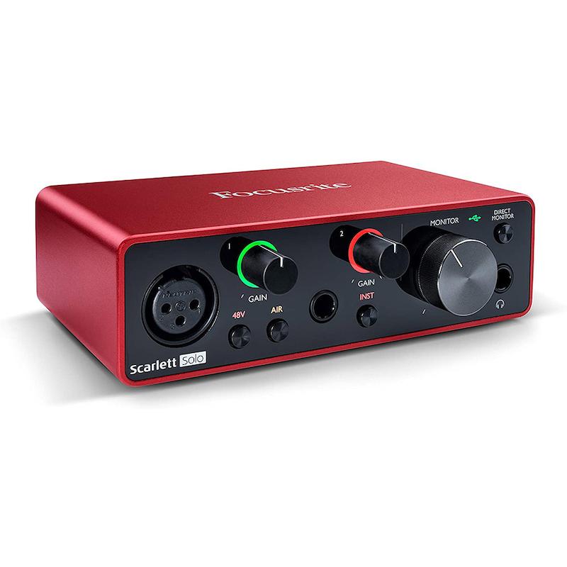 کارت صدا Focusrite Scarlett Solo Gen 3
