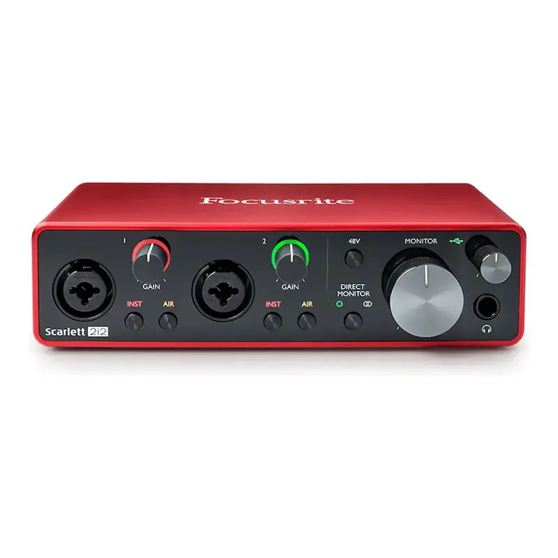 کارت صدا Focusrite Scarlett 2i2 Gen 3