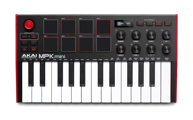 میدی کنترلر Akai mpk mini Play mk3 | در حد نو