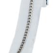 دستبند زنانه و مردانه، طرح کارتیه تخت، ژوپینگ، نقره‌ای، کد: C080