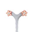 گوشواره عروسکی، پیکسلی، طرح گل، دخترانه، کد: ACH02