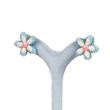 گوشواره عروسکی، پیکسلی، طرح گل، دخترانه، کد: ACH02