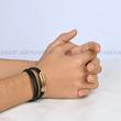 دستبند چرم مردانه