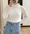  یقه اسکی بافت zara