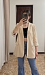 کت کرم pull&bear 