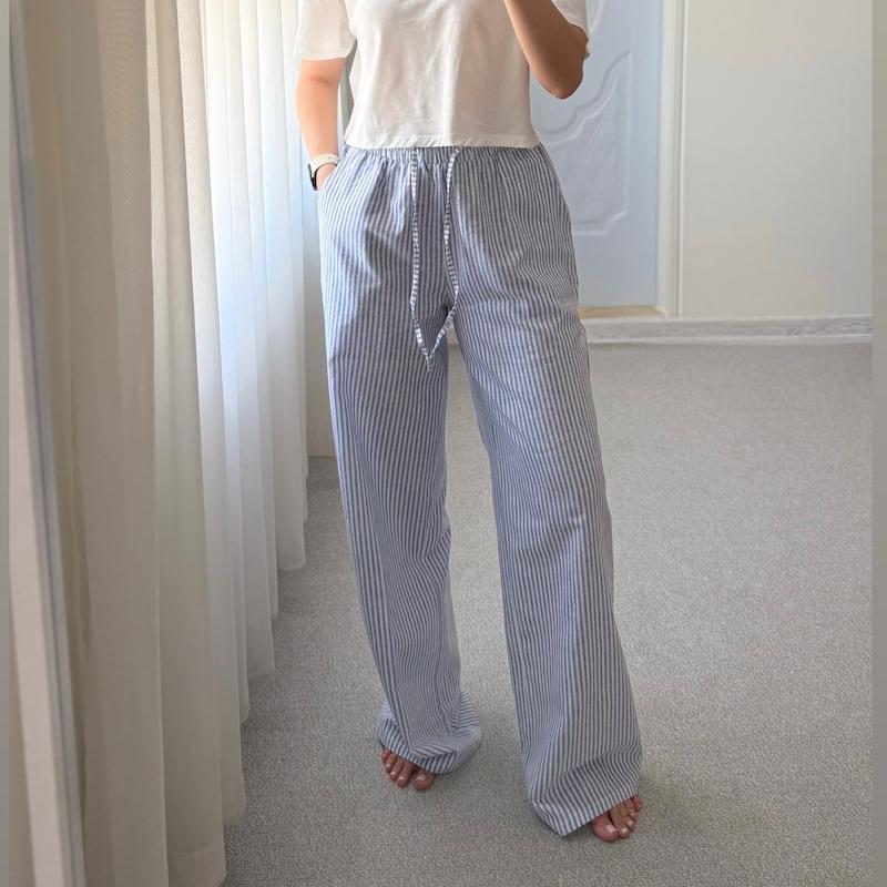 شلوار پیژامه راه راه zara 🥣