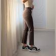 شلوار جین فِلِر zara قهوه ای 🥥