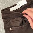 شلوار جین فِلِر zara قهوه ای 🥥