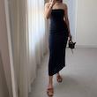 پیراهن ZARA Strapless Dress 🌌