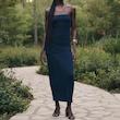 پیراهن ZARA Strapless Dress 🌌