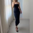 پیراهن ZARA Strapless Dress 🌌