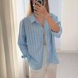 شومیز راه راه (2 رنگ)Turk collection 💙