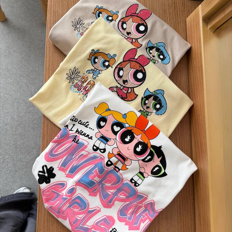 تیشرت Powerpuff girls ⚡️🩵