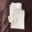 شلوار جین Low waist Flare H&M سفید ☁️