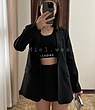 کت مشکی pull&bear 