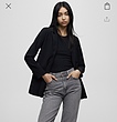 کت مشکی pull&bear 