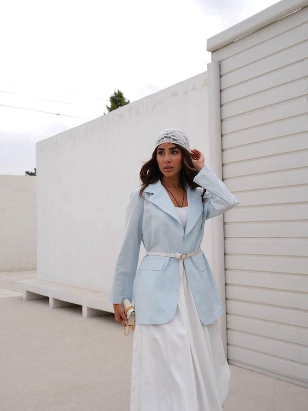 Linen coat