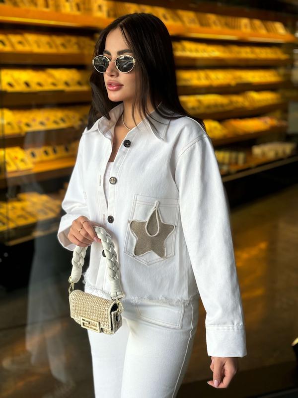 کت جین ستاره ای