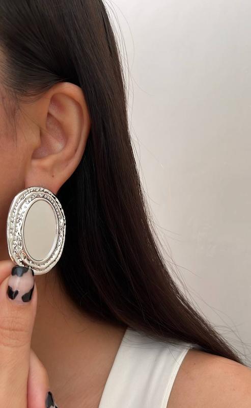 گوشواره فشن آینه ای