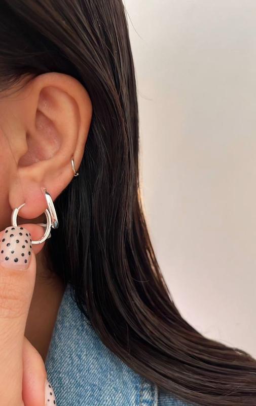 گوشواره مینیمال حلقه ای ساده