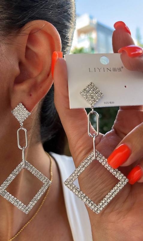 گوشواره  جواهری