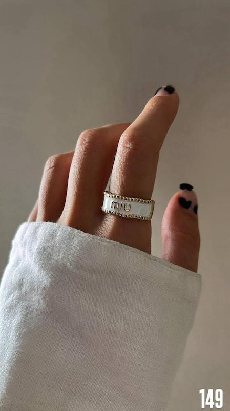 انگشتر میناکاری میو 