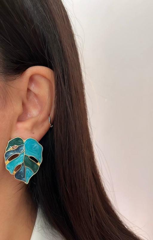 گوشواره میناکاری