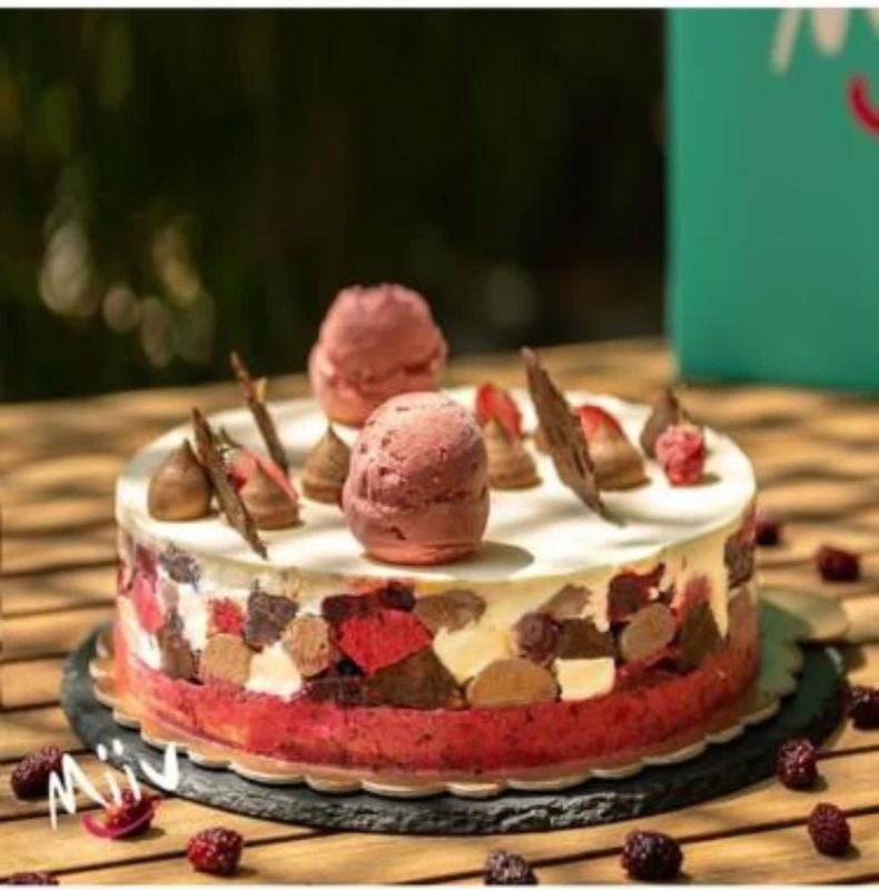 کیک بستنی وِری بِری متوسط