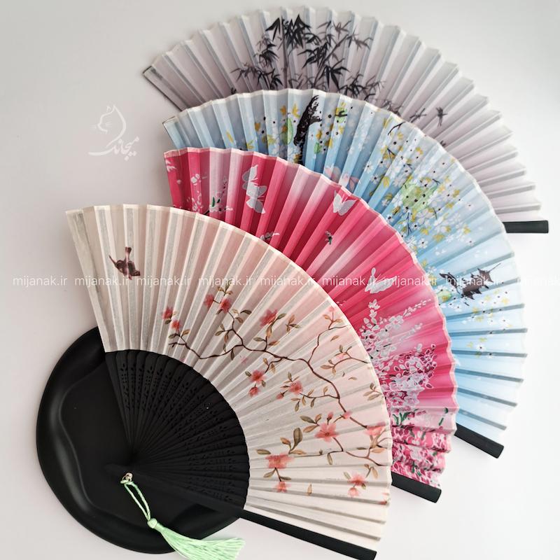 بادبزن چوبی دارک آویزدار🪭👘